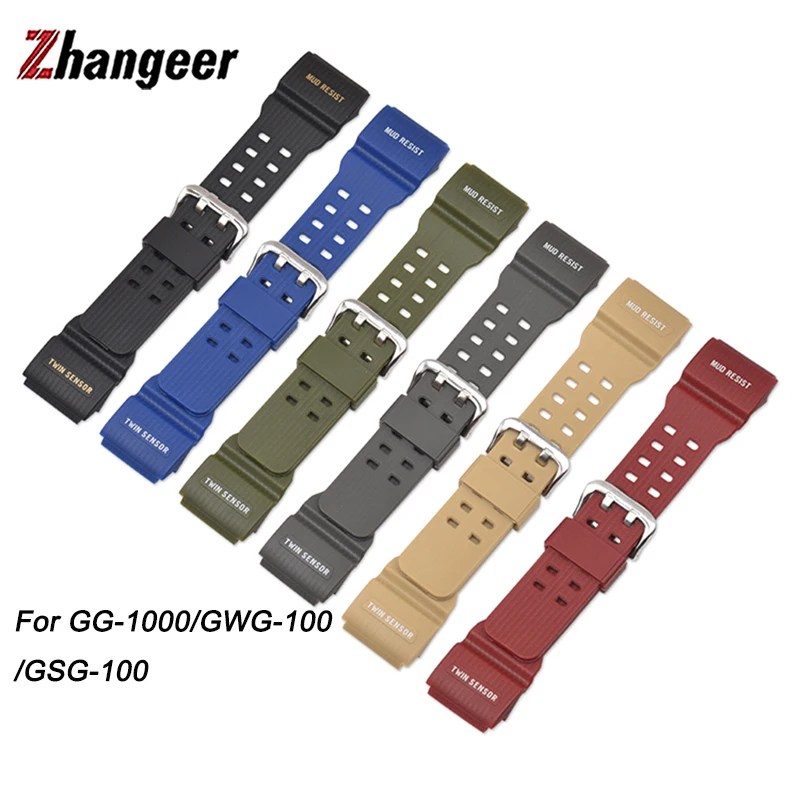 Camouflage Watchband For Casio G-Shock GG-1000/GWG-100/GSG-100 Watch Replace Band Men Sport Waterproof Bracelet Straps Accessory
Camouflage Watchband For Casio G-Shock GG-1000/GWG-100/GSG-100 Watch Replace Band Men Sport Waterproof Bracelet Straps Accessory
