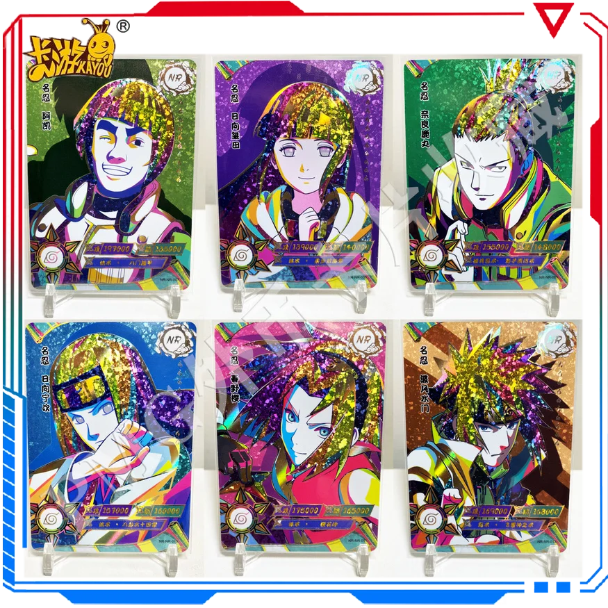 Kayou Naruto NR Card Neji Might Guy Namikaze Minato NR Hinata Haruno Sakura Anime Bronzing Flash Gold Game Collection Cards
Kayou Naruto NR Card Neji Might Guy Namikaze Minato NR Hinata Haruno Sakura Anime Bronzing Flash Gold Game Collection Cards
