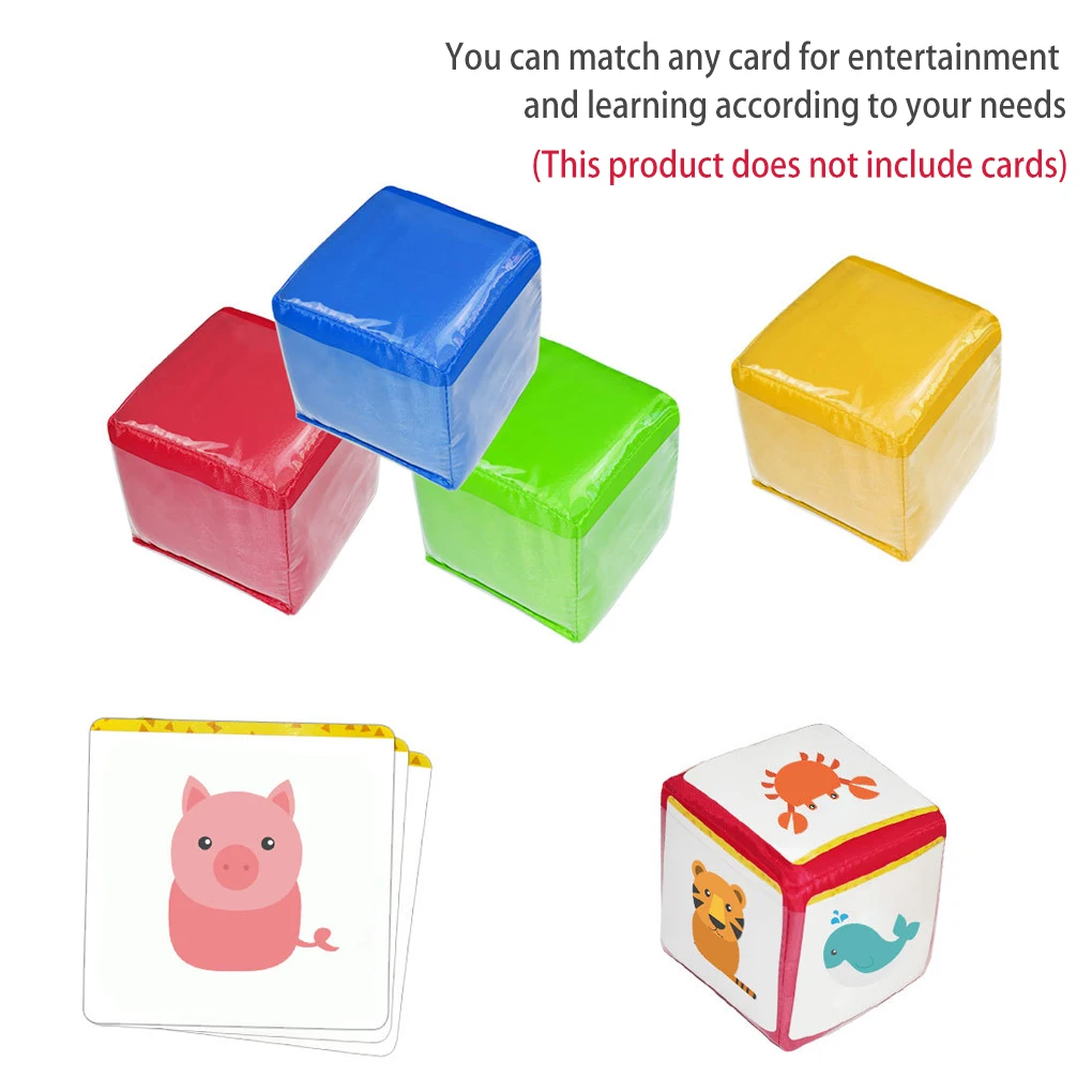 4 Pieces Children Play DIY Cube Pocket Squares Portable Family Early Educational Game Stacking Blocks for Home
4 Pieces Children Play DIY Cube Pocket Squares Portable Family Early Educational Game Stacking Blocks for Home