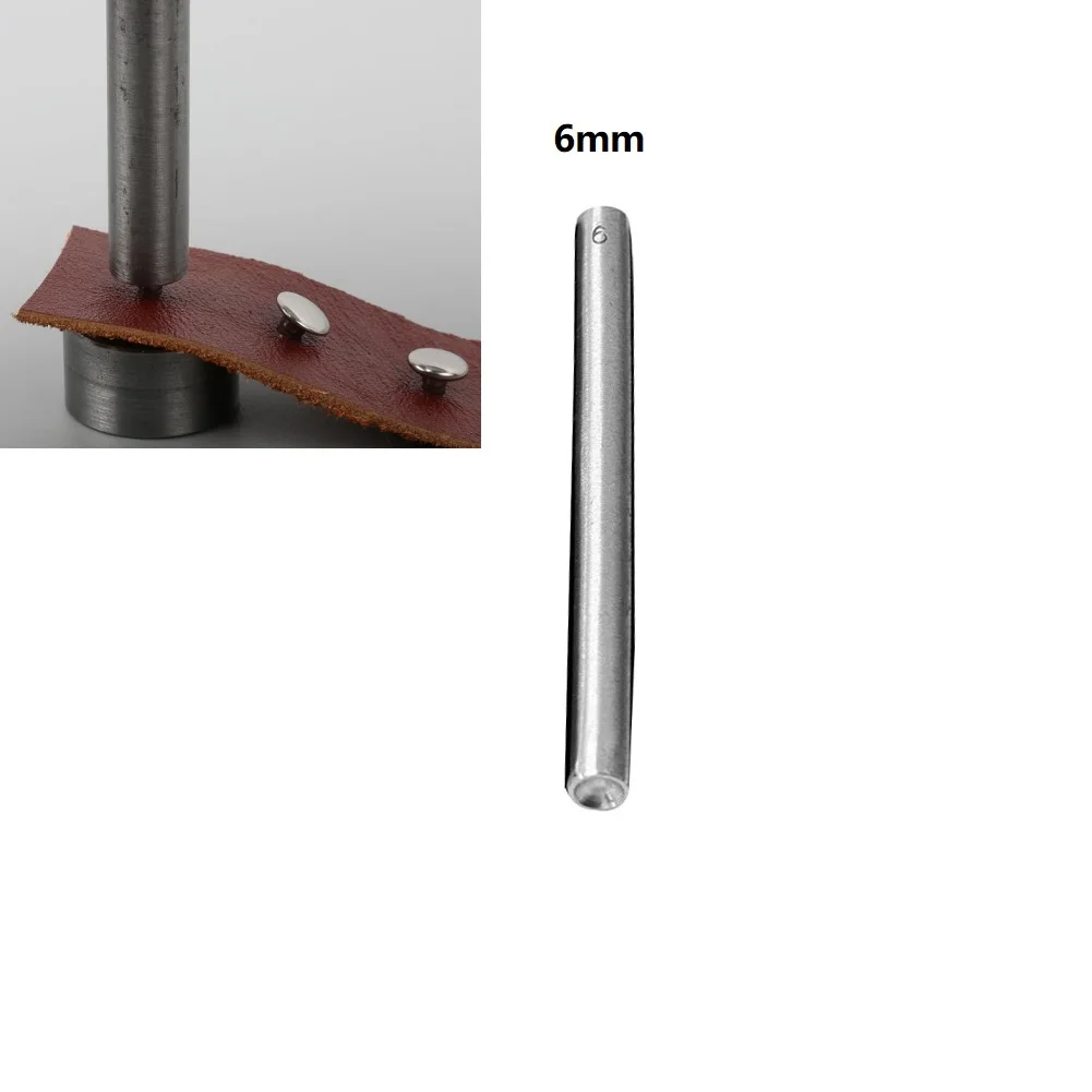 Double Cap Rivets Setting Tool Single Cap Snap Rivet Punch Setter Hand Tool Steel Spike Studs For Leather Craft Garment Shoe DIY
Double Cap Rivets Setting Tool Single Cap Snap Rivet Punch Setter Hand Tool Steel Spike Studs For Leather Craft Garment Shoe DIY
