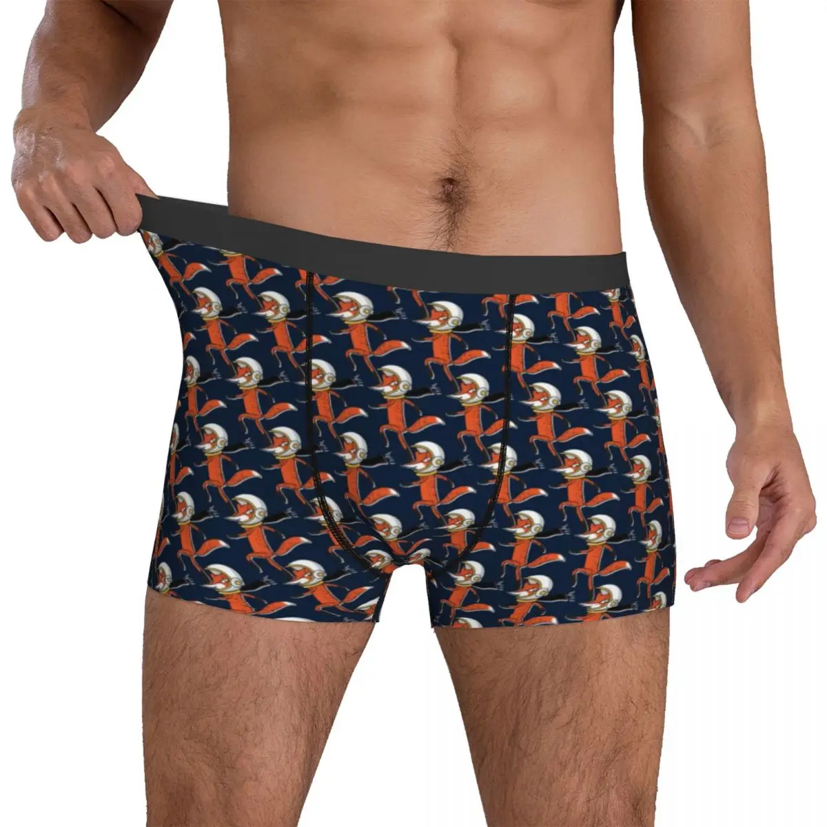 Fox Astronaut Underwear Funny Animal Print 3D Pouch Hot Boxer Shorts Print Boxer Brief Comfortable Men's Underpants Big Size 2XL
Fox Astronaut Underwear Funny Animal Print 3D Pouch Hot Boxer Shorts Print Boxer Brief Comfortable Men's Underpants Big Size 2XL