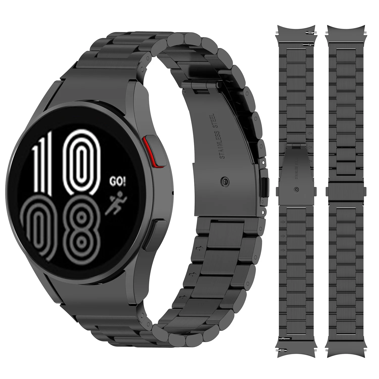 Ремешок из нержавеющей стали для Samsung Galaxy Watch 4 Classic 46 мм 42 мм/Watch 4 44 мм 40 мм
Ремешок из нержавеющей стали для Samsung Galaxy Watch 4 Classic 46 мм 42 мм/Watch 4 44 мм 40 мм