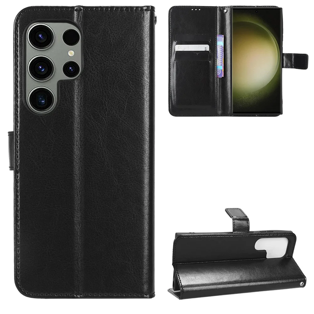 Flip Wallet PU Leather Case for Samsung Galaxy S23 Ultra/Galaxy S23 S23+ S22 S21 Mobile Phone Case Cover with Card Slot Holders
Flip Wallet PU Leather Case for Samsung Galaxy S23 Ultra/Galaxy S23 S23+ S22 S21 Mobile Phone Case Cover with Card Slot Holders