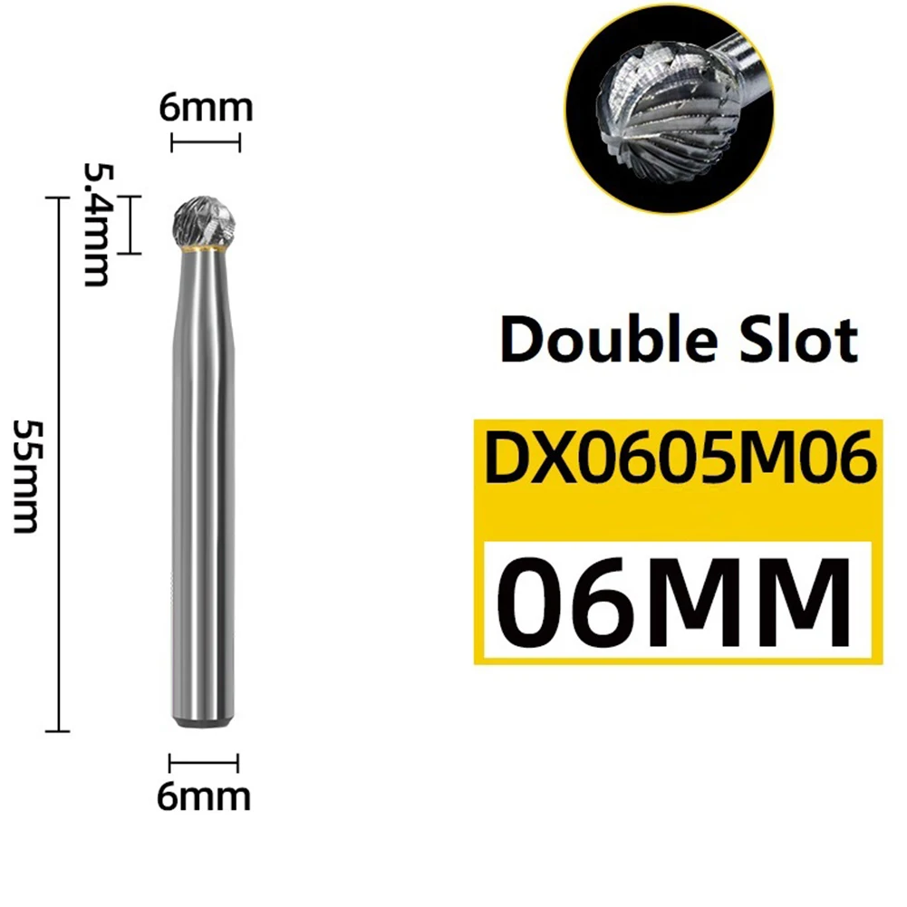 1 Pcs Rotary File Round Routing Burr Bit Double Cut Ball Shape Carving Bit 6-16mm For Woodworking Tools Accessories
1 Pcs Rotary File Round Routing Burr Bit Double Cut Ball Shape Carving Bit 6-16mm For Woodworking Tools Accessories