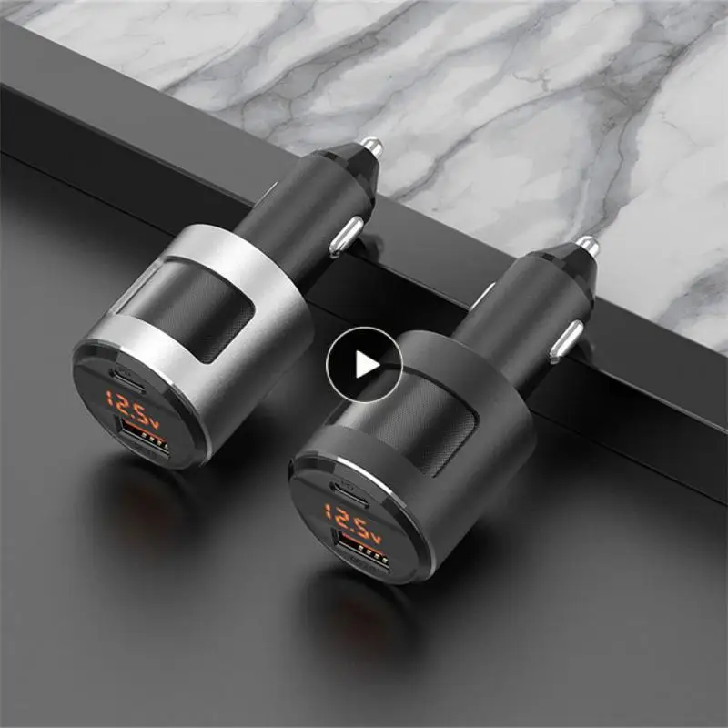 65w Quick Charge Adapter Smart Universal Fm Transmitter Multifunctional Car Accessories Car Charger Cigarette Lighter
65w Quick Charge Adapter Smart Universal Fm Transmitter Multifunctional Car Accessories Car Charger Cigarette Lighter