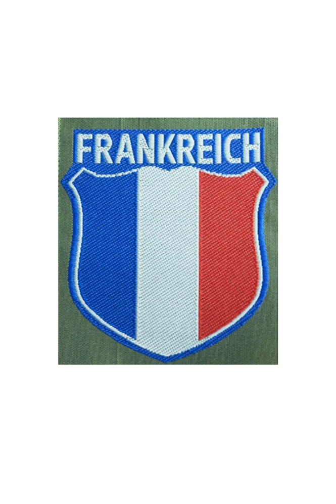 GIVB-046 WWII German Frankreich Volunteer's armshield BeVo