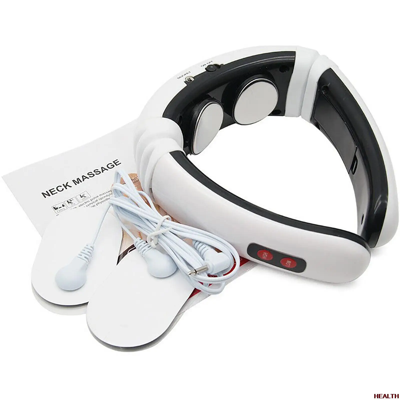 Smart Electric Neck Massager instrument Shoulder Body Massager instrument Low Frequency Magnetic Therapy Pulse Pain Relief Tool 
Smart Electric Neck Massager instrument Shoulder Body Massager instrument Low Frequency Magnetic Therapy Pulse Pain Relief Tool
