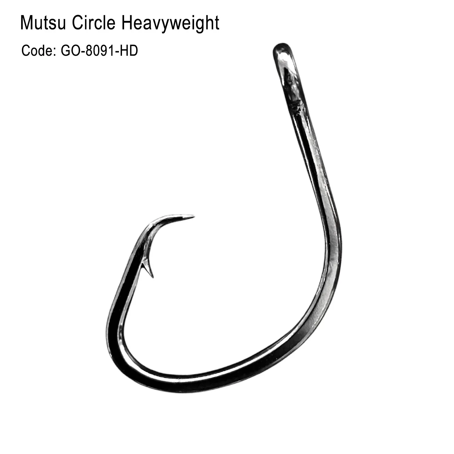 High Carbon Steel Offset Circle Hooks 8091 Shark Fishing Mutsu Circle Hook 6/0 500pcs
High Carbon Steel Offset Circle Hooks 8091 Shark Fishing Mutsu Circle Hook 6/0 500pcs