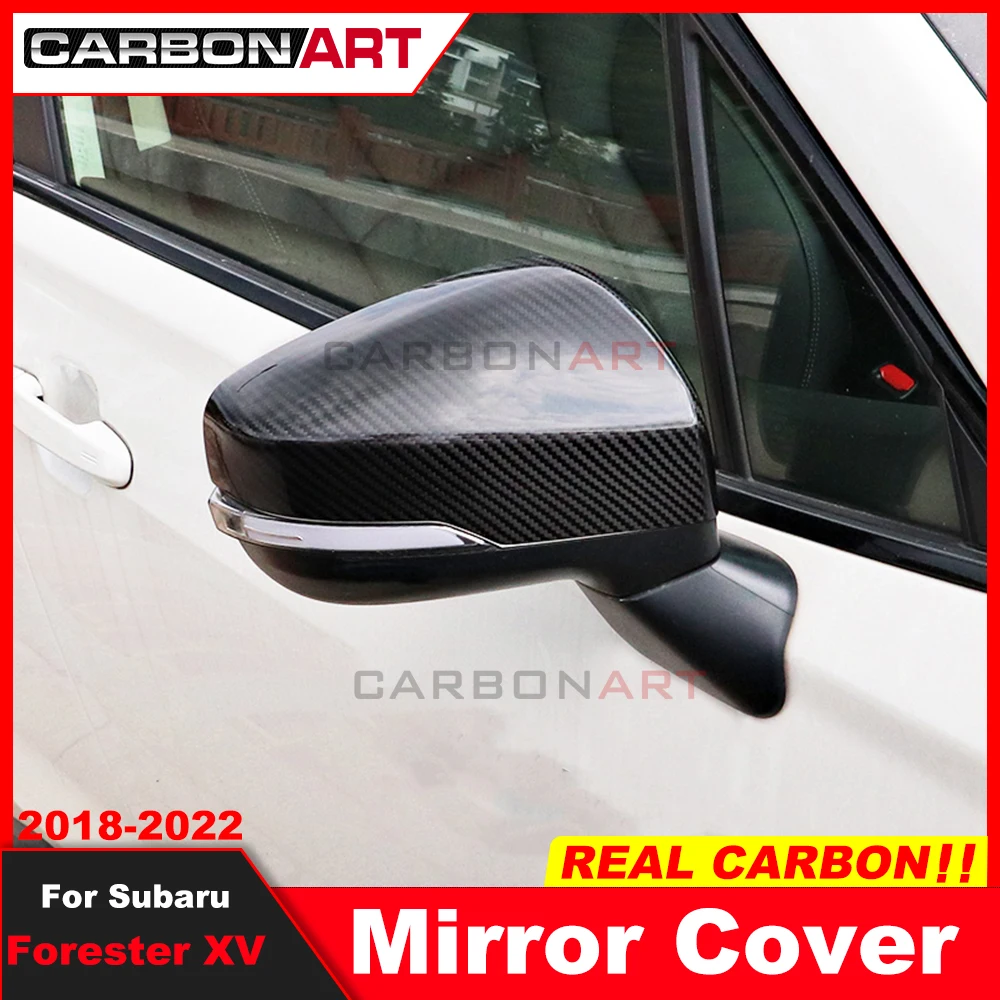 Для Subaru Forester XV 2018-2022 100% реальная фотография для Subaru 2018-2022 реальные Углеродные зеркальные крышки 
Для Subaru Forester XV 2018-2022 100% реальная фотография для Subaru 2018-2022 реальные Углеродные зеркальные крышки