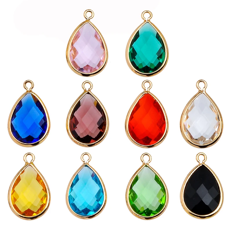 10 Pcs Glamour Luxurious Drop Shape Gemstone Necklace Bracelet Women's Jewelry Making Accessories Handmade DIY Earring Pendants
10 Pcs Glamour Luxurious Drop Shape Gemstone Necklace Bracelet Women's Jewelry Making Accessories Handmade DIY Earring Pendants