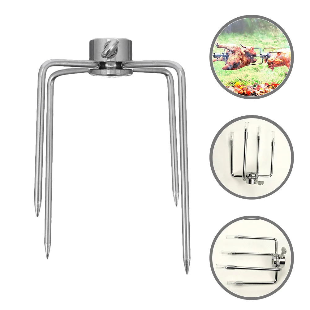 Rotisserie Forks Meat Fork Grill Spit Rod Roast Chickenbarbecue Kit Bbq Grilling Accessories Tool Replacementsrods Hexagon
Rotisserie Forks Meat Fork Grill Spit Rod Roast Chickenbarbecue Kit Bbq Grilling Accessories Tool Replacementsrods Hexagon