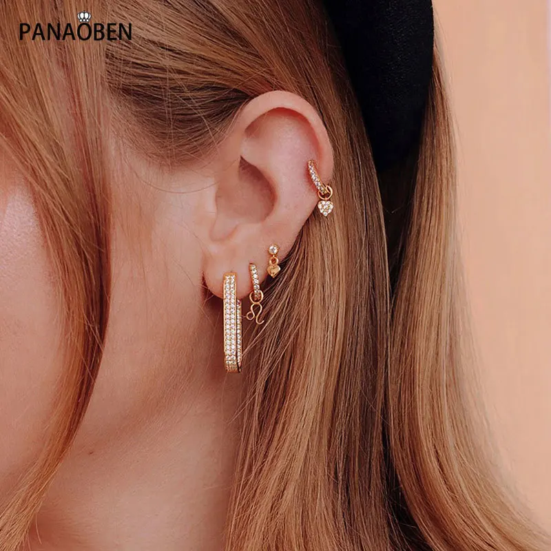 PANAOBEN 925 Sterling Silver Earrings for Women Ins Style Heart Earings Exquisite Crystal Zircon Stud Earrings Jewelry for Women
PANAOBEN 925 Sterling Silver Earrings for Women Ins Style Heart Earings Exquisite Crystal Zircon Stud Earrings Jewelry for Women