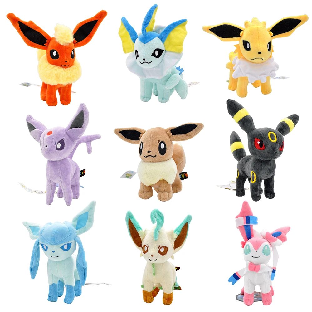 Мягкая игрушка в виде покемона Eevee, мягкая кукла, рождественский подарок для детей
Мягкая игрушка в виде покемона Eevee, мягкая кукла, рождественский подарок для детей
