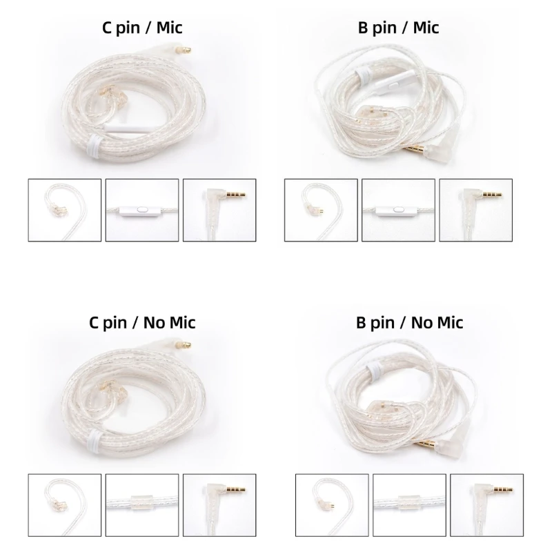 Silver Plated Replacement Cable Blue Earphone Cable for ZS10PRO ZSN EDX ZEXPRO ZAXASF ASTASX AS12 Headphones Cord Drop Shipping
Silver Plated Replacement Cable Blue Earphone Cable for ZS10PRO ZSN EDX ZEXPRO ZAXASF ASTASX AS12 Headphones Cord Drop Shipping