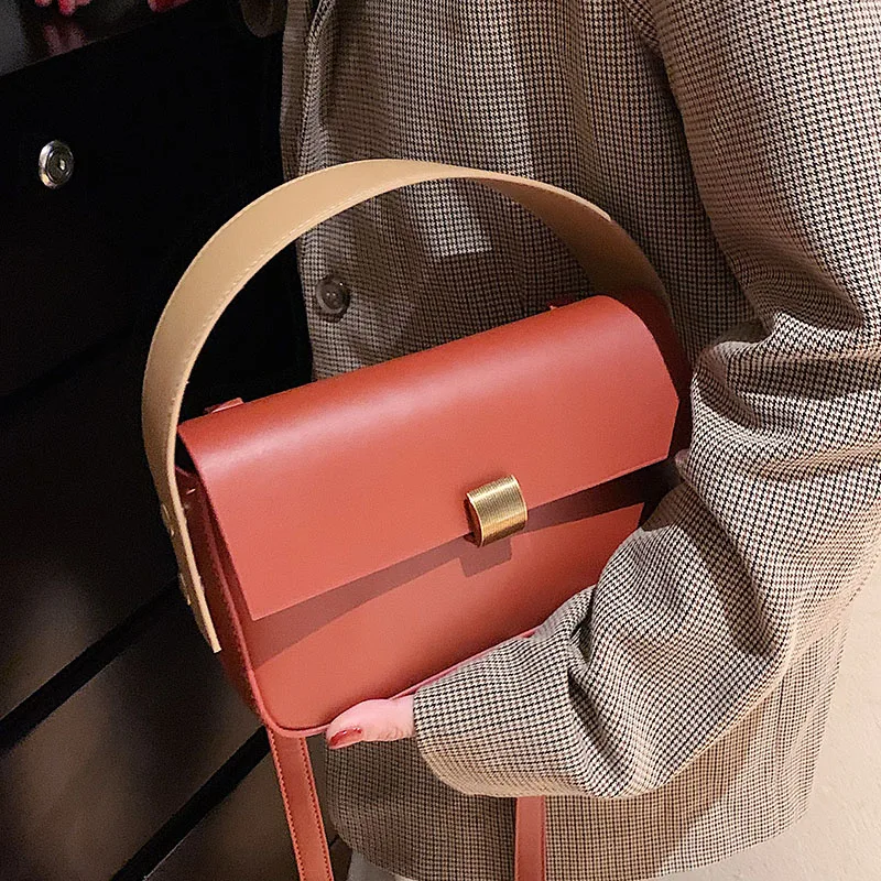 Handbag Office 2022 Retro Famous Brand PU Leather Women's Designer Handbag Luxury Brand Female One Shoulder Crossbody Flap Bags
Handbag Office 2022 Retro Famous Brand PU Leather Women's Designer Handbag Luxury Brand Female One Shoulder Crossbody Flap Bags