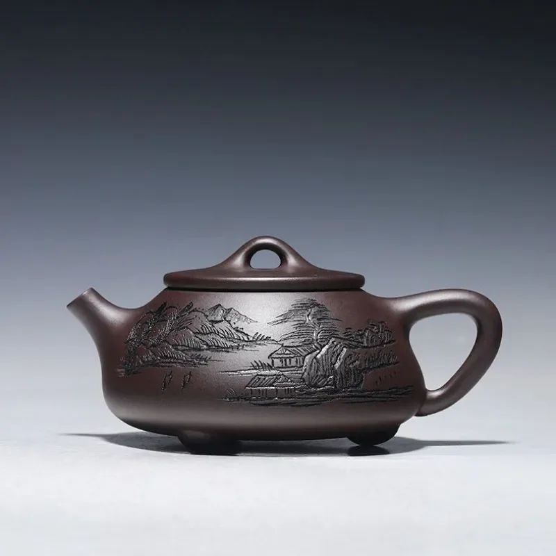 

260 мл Yixing Фиолетовый Глиняный Чайник женский чайник Xishi китайский аутентичный чайный набор Zisha чайник индивидуальные подарки