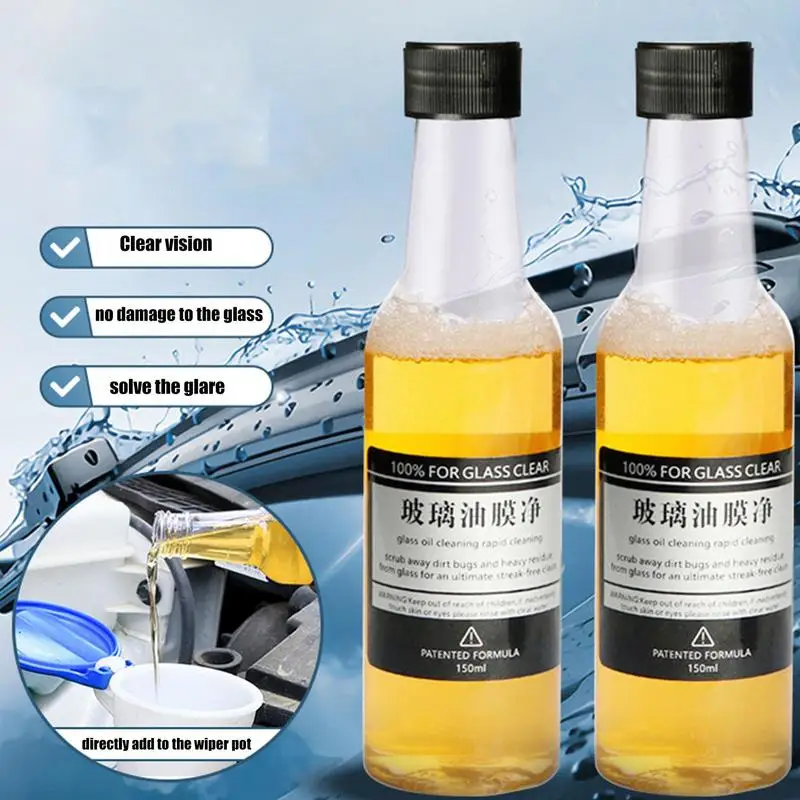 150ml Car Glass Oil Film Remover Windshield Cleaning Tool Automobile Window Glass Rainproof Anti-fogging Agent Coating Liquid
150ml Car Glass Oil Film Remover Windshield Cleaning Tool Automobile Window Glass Rainproof Anti-fogging Agent Coating Liquid