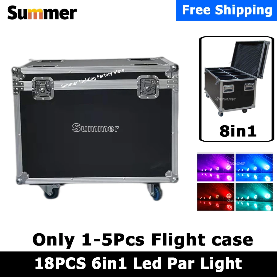 No Tax 1-5Pcs Only Flight Case For 18x12W 4in1 Led Par Light 18x18W RGBWA UV 6in1 DMX Stage DJ Disco Led Spotlight Nightclub Bar
No Tax 1-5Pcs Only Flight Case For 18x12W 4in1 Led Par Light 18x18W RGBWA UV 6in1 DMX Stage DJ Disco Led Spotlight Nightclub Bar