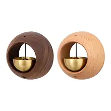 Shopkeepers Bell Welcome Wind Chime Round Decorative Doorbell Ornament Door Chime for Cafe Home Entrance Restaurant Backyard