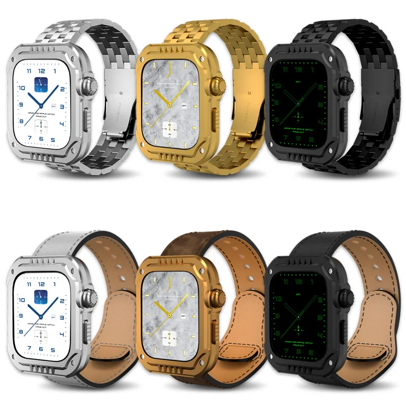 Ремешок из нержавеющей стали для Apple Watch Band, чехол для 7 6 5 se 44 мм 45 мм, ремешок + чехол + закаленная пленка для iWarch series 3 4 42 мм 38 мм
Ремешок из нержавеющей стали для Apple Watch Band, чехол для 7 6 5 se 44 мм 45 мм, ремешок + чехол + закаленная пленка для iWarch series 3 4 42 мм 38 мм