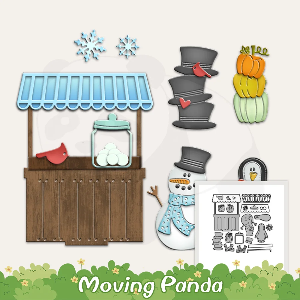 Cute Penguin And Snowman Cutting Dies 2022 Winter Christmas Series Embossing DIY Scrapbooking Metal Dies For Paper Cards Diary
Cute Penguin And Snowman Cutting Dies 2022 Winter Christmas Series Embossing DIY Scrapbooking Metal Dies For Paper Cards Diary