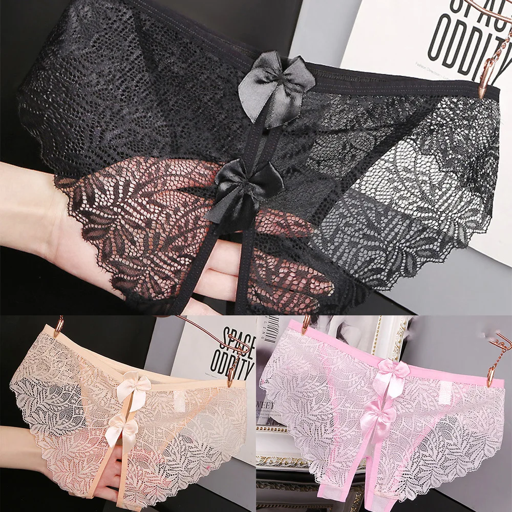 Womens Lace Open Crotch Panty Alluring Underwear Tempting Mesh Briefs Clear Shorts Transparent Sleepwear Ultra-thin Lingerie
Womens Lace Open Crotch Panty Alluring Underwear Tempting Mesh Briefs Clear Shorts Transparent Sleepwear Ultra-thin Lingerie