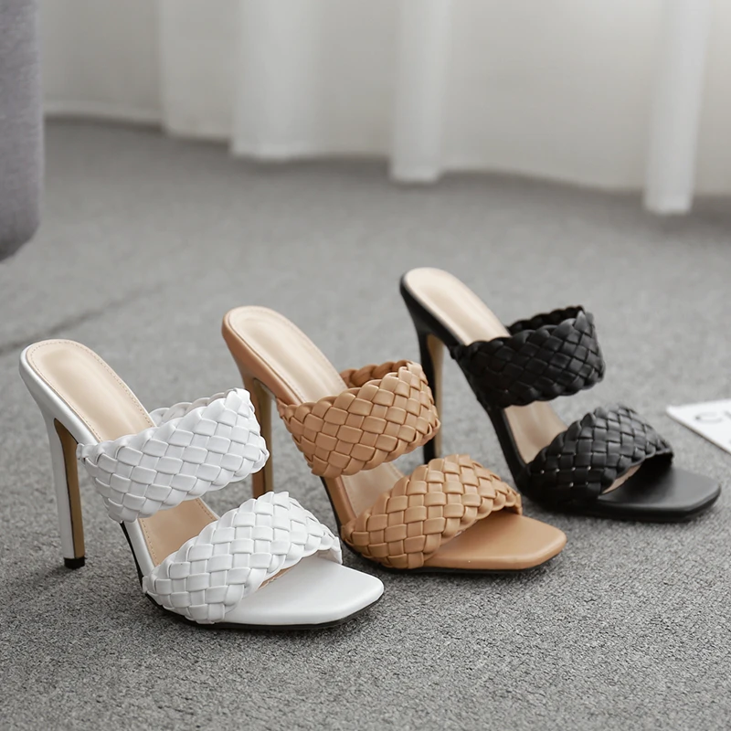 Women Summer Sandals Square Head Sandals Weave Open Toe Fine Heel Bottom Casual Shoes 2022 Sexy Wedding Sandals Large Size 35~42
Women Summer Sandals Square Head Sandals Weave Open Toe Fine Heel Bottom Casual Shoes 2022 Sexy Wedding Sandals Large Size 35~42