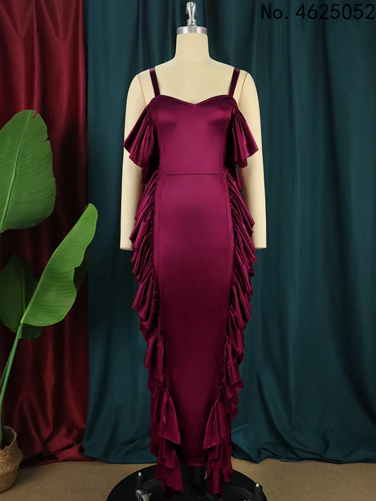 African Dresses For Women Dashiki Elegant Party Even Sexy Sparkly Satin Stretch Strap Maxi Long Dress Formal Event Gowns
African Dresses For Women Dashiki Elegant Party Even Sexy Sparkly Satin Stretch Strap Maxi Long Dress Formal Event Gowns