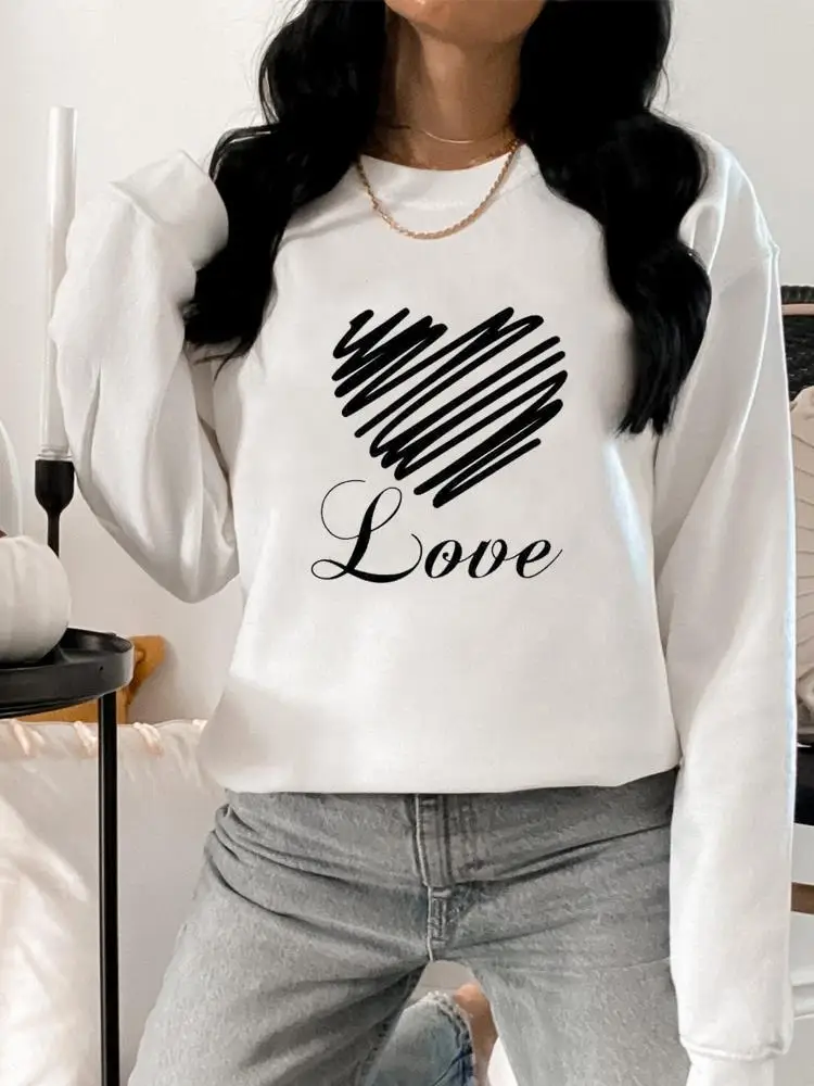 Graphic Sweatshirts Fashion Spring Autumn Casual Striped Love Heart 90s Clothing Lady Woman Hoodies Female Print Women Pullovers
Graphic Sweatshirts Fashion Spring Autumn Casual Striped Love Heart 90s Clothing Lady Woman Hoodies Female Print Women Pullovers