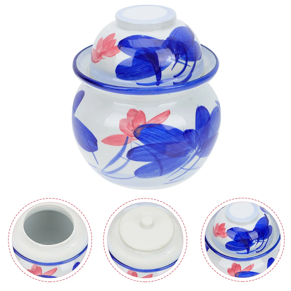 Jar Container Ceramic Storage Fermentation Pickle Crockkimchi Fermenting Lidpickles Glass Can Sauerkraut Chinese Canister
Jar Container Ceramic Storage Fermentation Pickle Crockkimchi Fermenting Lidpickles Glass Can Sauerkraut Chinese Canister