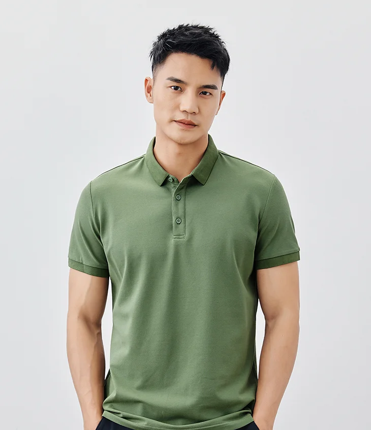 W2284- Men's casual short sleeved polo shirt men's summer new solid color half sleeved Lapel T-shirt.
W2284- Men's casual short sleeved polo shirt men's summer new solid color half sleeved Lapel T-shirt.