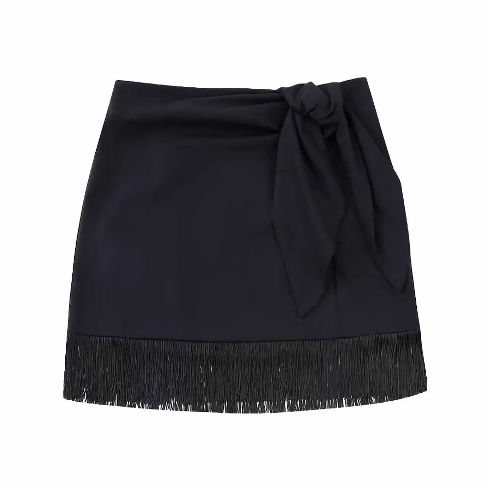 TRAF WOMEN 2022 Winter Fashion New Tassel High Waist Skirt Casual Temperament Retro Female Elegant Chic Skirt Mujer 8846535
TRAF WOMEN 2022 Winter Fashion New Tassel High Waist Skirt Casual Temperament Retro Female Elegant Chic Skirt Mujer 8846535