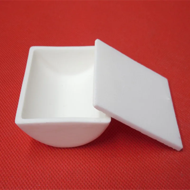 1pc Semicircular Square Aluminum Ceramic Boat With Lid / 99% Pure Al2O3 Corundum Crucible / Alumina Ceramic Crucible With Lid
1pc Semicircular Square Aluminum Ceramic Boat With Lid / 99% Pure Al2O3 Corundum Crucible / Alumina Ceramic Crucible With Lid