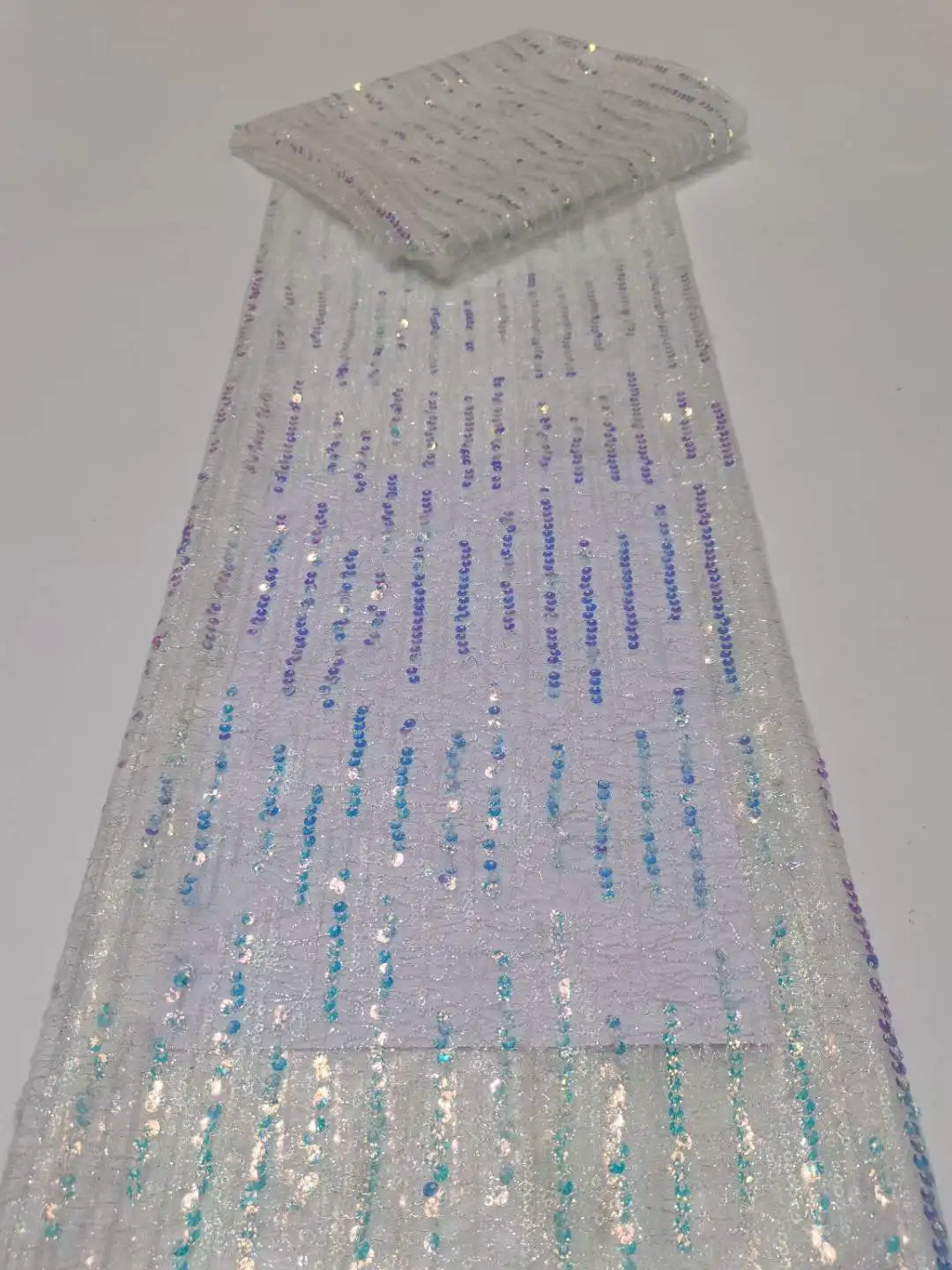 White African Sequined Net Lace Fabric 2022 High Quality Lace Material Nigerian French Mesh Lace Fabric For Wedding Dress Sewing
White African Sequined Net Lace Fabric 2022 High Quality Lace Material Nigerian French Mesh Lace Fabric For Wedding Dress Sewing