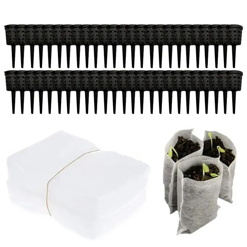 Plant Grow Bags Biodegradable Nonwoven Fabric Nursery Plant Grow Bags Seedling Growing Planter Planting Pots Garden for Orchards 
Plant Grow Bags Biodegradable Nonwoven Fabric Nursery Plant Grow Bags Seedling Growing Planter Planting Pots Garden for Orchards