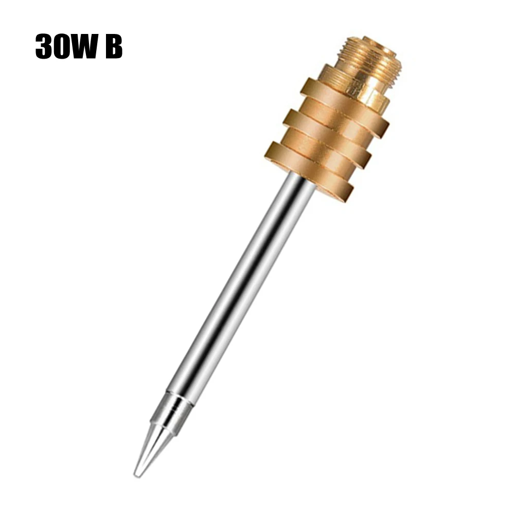 Welding Tips Soldering Iron Tip 510 Interface B/C/K USB 30W Power Tools Silver/Gold Welding Rework Tool Durable
Welding Tips Soldering Iron Tip 510 Interface B/C/K USB 30W Power Tools Silver/Gold Welding Rework Tool Durable