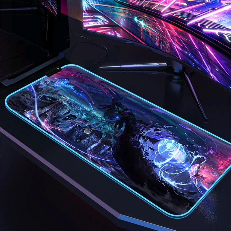 Star Guardian LOL Gamer Mouse Pad Xxl Deskmat Gaming Mousepad Rgb Desk Protector Pc Accessories Keyboard Mat Backlight led Mat
Star Guardian LOL Gamer Mouse Pad Xxl Deskmat Gaming Mousepad Rgb Desk Protector Pc Accessories Keyboard Mat Backlight led Mat