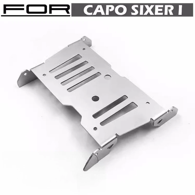 Capo Sixer 1 Upgrade Part Transfer Case Protection Plate for 1:6 Scale Radio Control Car Samurai Jimny RC Rock Crawler Truck
Capo Sixer 1 Upgrade Part Transfer Case Protection Plate for 1:6 Scale Radio Control Car Samurai Jimny RC Rock Crawler Truck