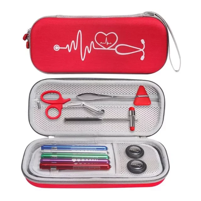 Hard EVA Portable Stethoscope Carrying Case Storage Box Shell Mesh Pockets For 3M Littmann III Stethoscope Medical Organizer Bag
Hard EVA Portable Stethoscope Carrying Case Storage Box Shell Mesh Pockets For 3M Littmann III Stethoscope Medical Organizer Bag