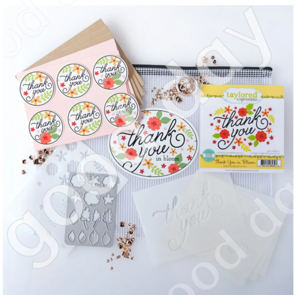 Thank You Cardmaking Kit Cutting Dies and Stencil Scrapbook Diary Decoration Embossing Template Diy Greeting Card Handmade New
Thank You Cardmaking Kit Cutting Dies and Stencil Scrapbook Diary Decoration Embossing Template Diy Greeting Card Handmade New