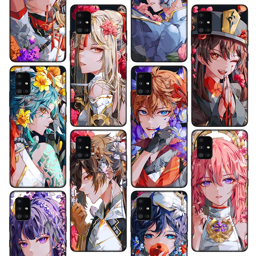 Genshin Impact Anime Phone Case For Samsung Galaxy A51 A52 A71 A72 A42 A32 A22 A12 5G A02S A31 A21S M12 M21 M31S M32 Cover Coque
Genshin Impact Anime Phone Case For Samsung Galaxy A51 A52 A71 A72 A42 A32 A22 A12 5G A02S A31 A21S M12 M21 M31S M32 Cover Coque
