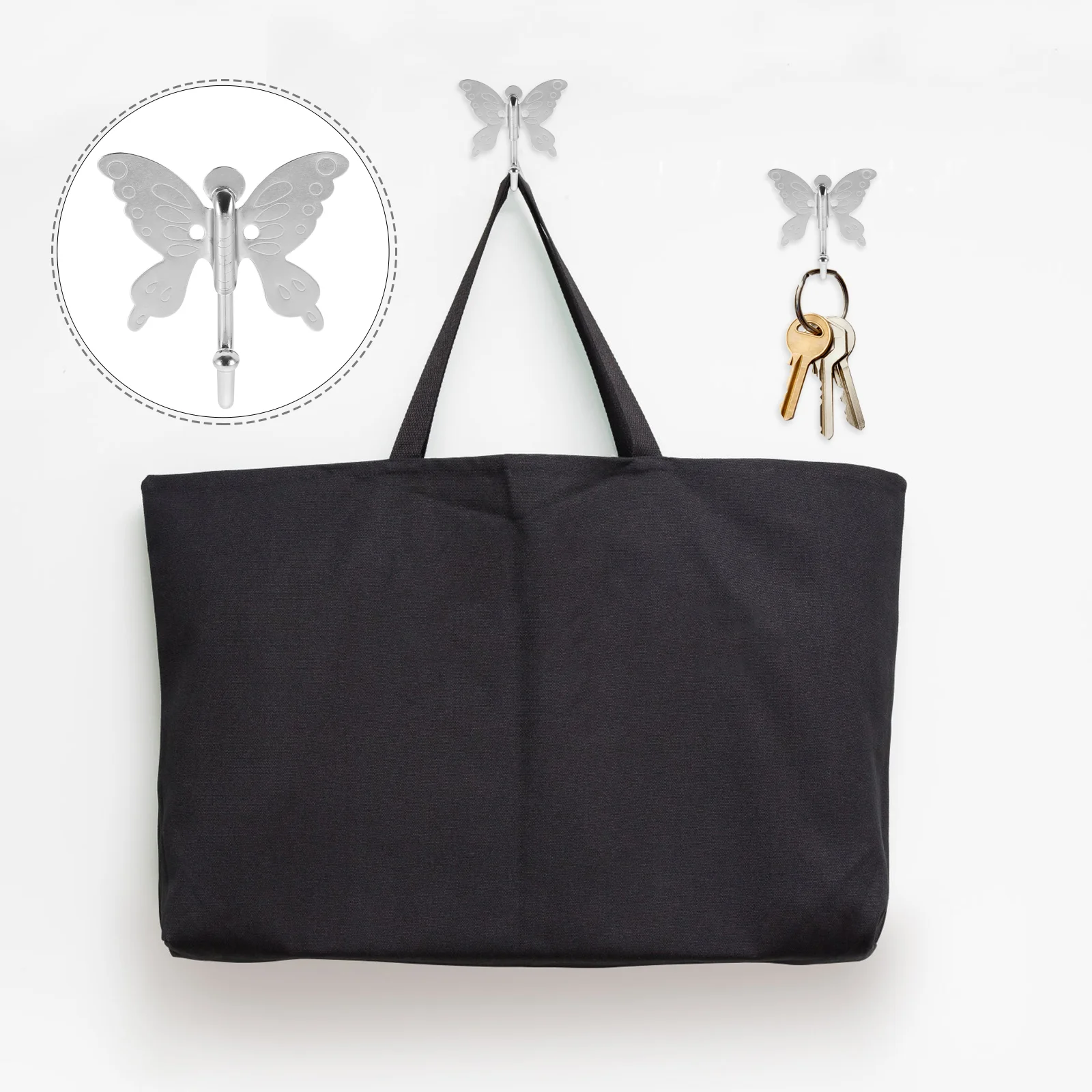 1 Set Butterfly Wall Hook Coat Hook Wall Hanger Decorative Clothes Hanger Wall Decoration
1 Set Butterfly Wall Hook Coat Hook Wall Hanger Decorative Clothes Hanger Wall Decoration