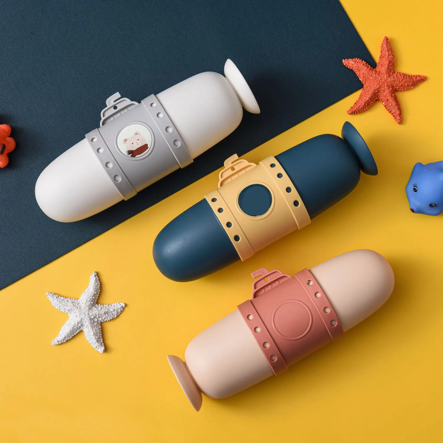 Toothbrush Case Travel Accessories Simple Travel Portable Toothbrush Toothpaste Storage Box Submarine Shaped Box Wash Cup
Toothbrush Case Travel Accessories Simple Travel Portable Toothbrush Toothpaste Storage Box Submarine Shaped Box Wash Cup