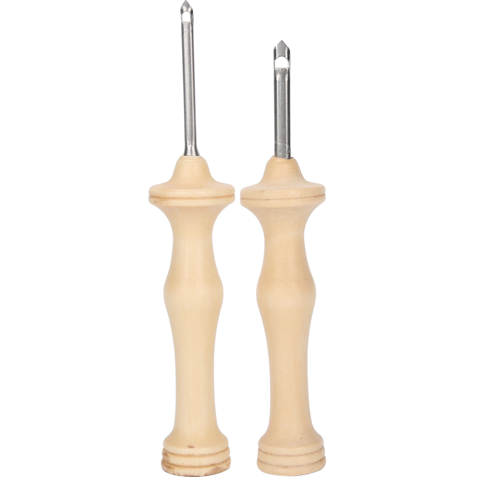 2Pcs Punch Needle Embroidery Kit Wooden Handle Yarn Needle DIY Hand‑Made Knitting Tools
2Pcs Punch Needle Embroidery Kit Wooden Handle Yarn Needle DIY Hand‑Made Knitting Tools