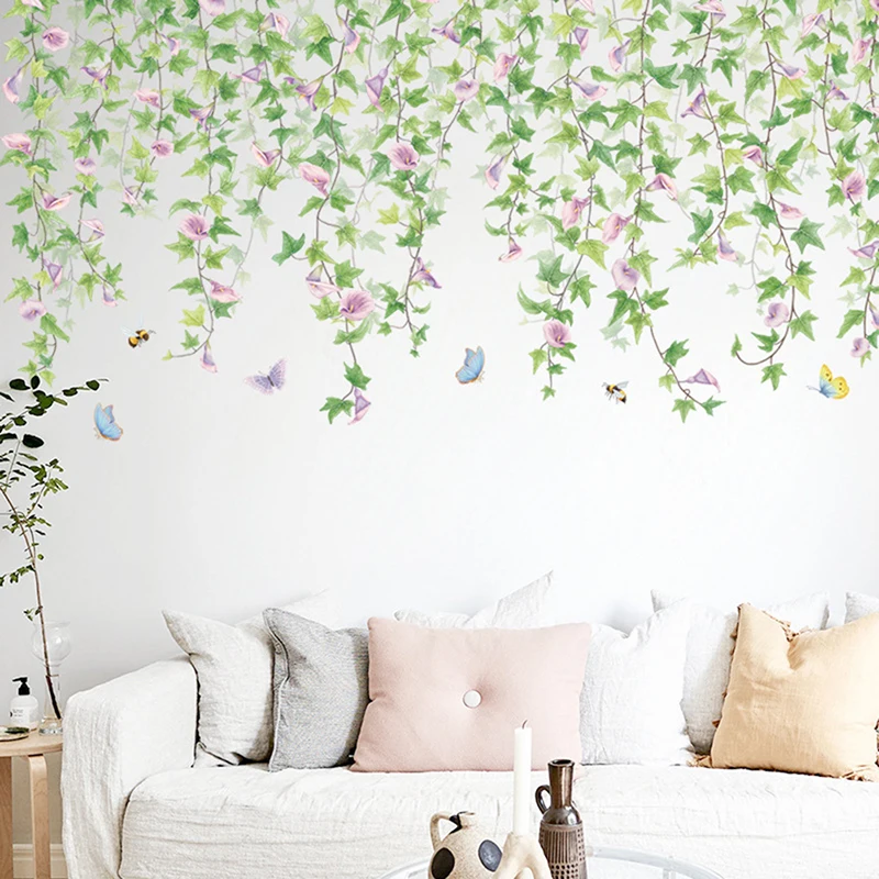 Cartoon Plant Morning Glory Sticker Home Living Room Decor Vinyl Wall Sticker Morning Glory DIY Kids Door Mural Wallpaper
Cartoon Plant Morning Glory Sticker Home Living Room Decor Vinyl Wall Sticker Morning Glory DIY Kids Door Mural Wallpaper