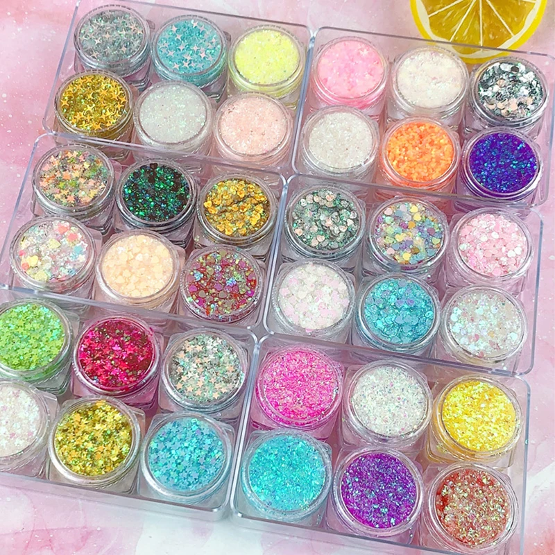 6 Colors Glitter Eyeshadow Face Eye Glitter Shadow Pallet Professional Korean Makeup Sequins Shimmer Bright Eyeshadow Palette
6 Colors Glitter Eyeshadow Face Eye Glitter Shadow Pallet Professional Korean Makeup Sequins Shimmer Bright Eyeshadow Palette