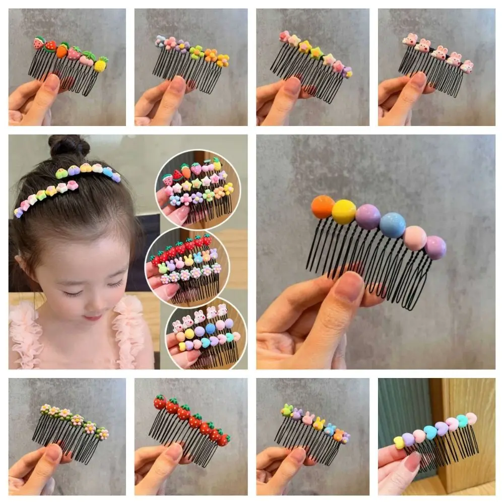 Teeth Cartoon Fruit Hair Comb Fashion Geometric Fixed Combs Hair Wear Extra Hair Holder Children
Teeth Cartoon Fruit Hair Comb Fashion Geometric Fixed Combs Hair Wear Extra Hair Holder Children