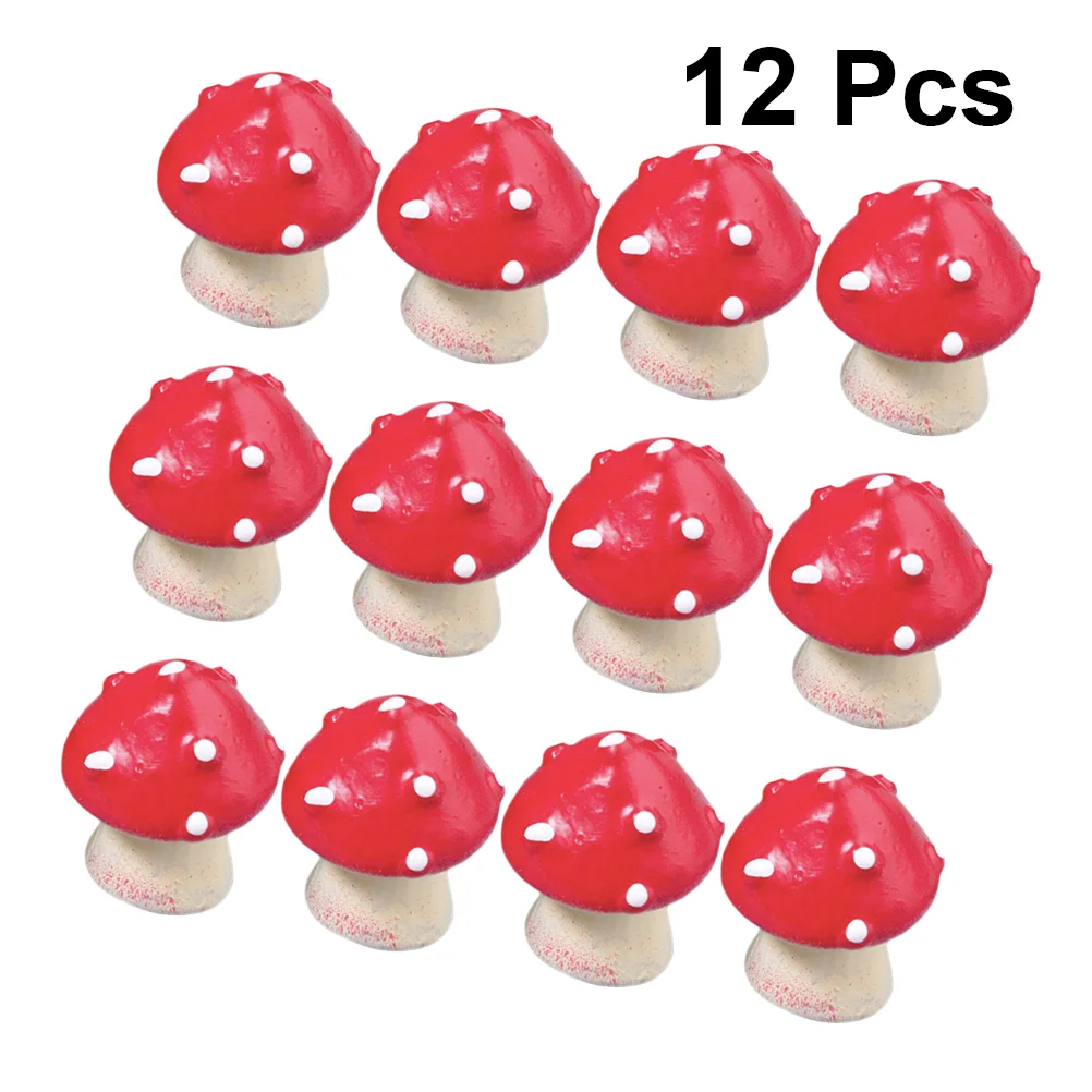 Mushroom Miniatures Artificial Garden Fairy Bonsai Pot Craft Decoration for Home DIY Landscape Decor 12pcs
Mushroom Miniatures Artificial Garden Fairy Bonsai Pot Craft Decoration for Home DIY Landscape Decor 12pcs