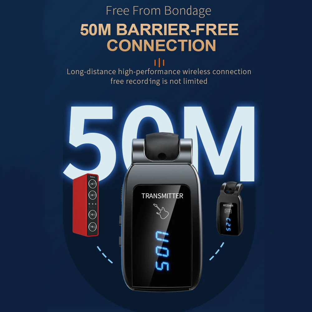 Система беспроводной передачи UHF, гитарная система, перезаряжаемый телефон со светодиодным экраном, 15 каналов
Система беспроводной передачи UHF, гитарная система, перезаряжаемый телефон со светодиодным экраном, 15 каналов