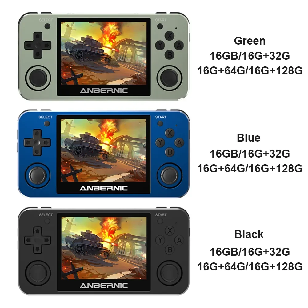 Anbernic RG351MP Retro Game Player Pocket Handheld Portable Console Kit 6GB Support TF Extender External WiFi Gift videogame
Anbernic RG351MP Retro Game Player Pocket Handheld Portable Console Kit 6GB Support TF Extender External WiFi Gift videogame